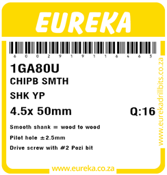 1GA80 - Chipboard Screw -1GA80_Label_T